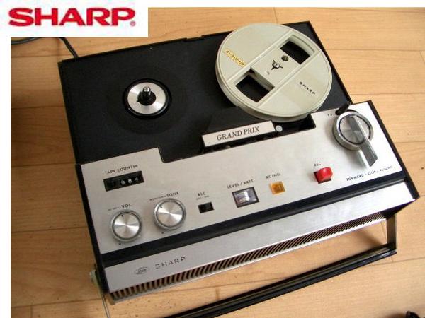 美品　昭和レトロ　アンティーク　テープレコーダー　シャープRD➖505　早川電機 ◇SHARP/シャープ◇オープンリール テープレコーダー RD-505(電化製品