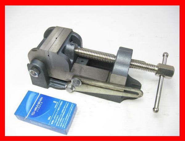 E402□ナベヤERON スイベルアングルバイス E-117 75mm 新品(バイス 