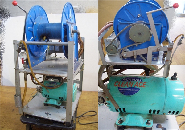 初田】動力噴霧機 CLEAN ACE MCA401FC 高圧洗浄機 動噴 動作品(農業 