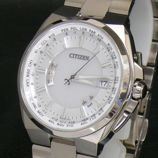 【質大関】即決 シチズン アテッサ エコドライブ電波 CB0120-55A_1