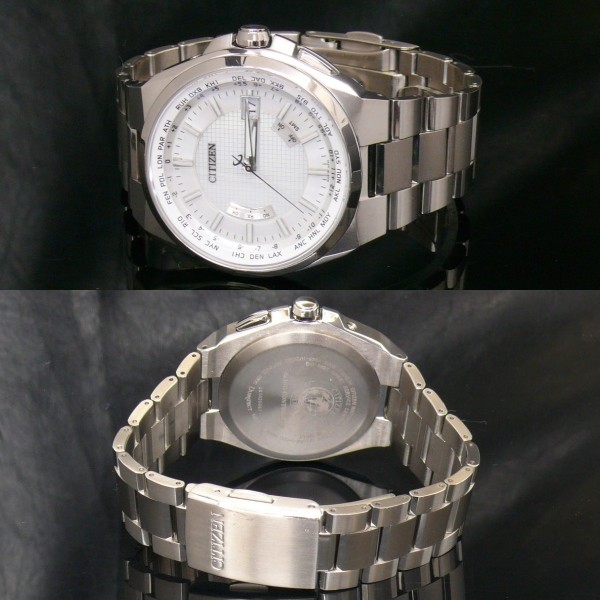 【質大関】即決 シチズン アテッサ エコドライブ電波 CB0120-55A_2