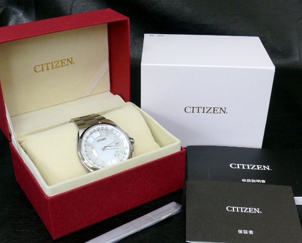 【質大関】即決 シチズン アテッサ エコドライブ電波 CB0120-55A_3