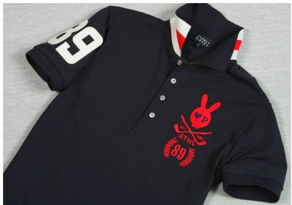 ★パーリーゲイツPEARLY GATES ゴルフメンズ半袖 ポロシャツ黒5_1