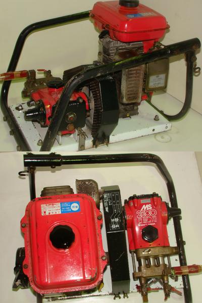 丸山 MS2500EC 動噴 動力散布器？シバウラ GEF15SE□3J-163(農業機械 