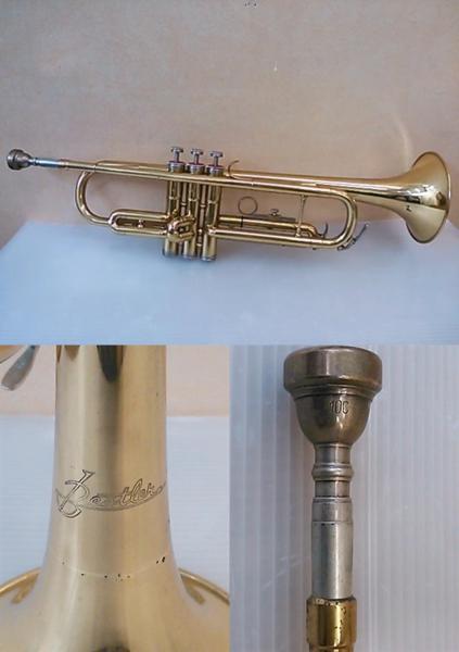 TK】Bestler*ベスラー/トランペット*ハードケース付・ZTK1896(本体