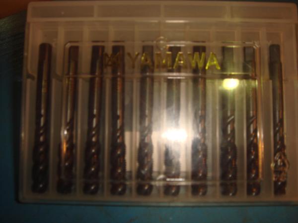 ヤマワ　ステン用スパイラルタップ　M8x1.0　新品10本