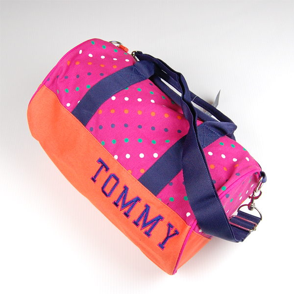 大人気，定番 トミー ヒルフィガー/ミニダッフルバッグ/ピンク水玉/TOMMY(トミーヒルフィガー)｜売買されたオークション情報、yahooの商品情報をアーカイブ公開 - オークファン その他