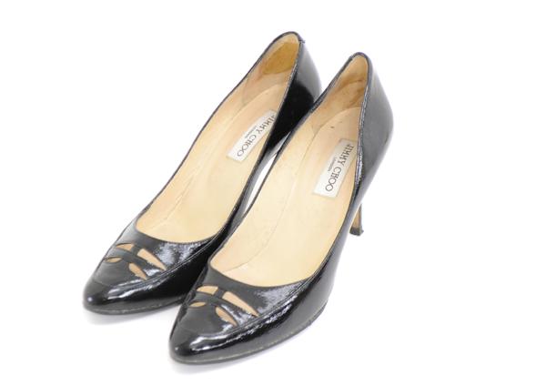 ジミーチュウ/JIMMY CHOO　パテントレザーヒールパンプス【99】