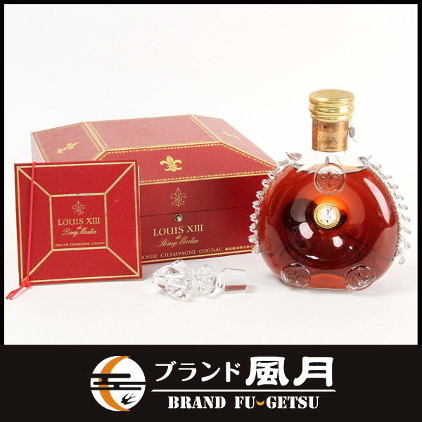 ■FO17582 レミーマルタン ルイ13世 バカラボトル　ブランデー■