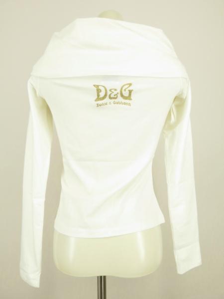 D&G(ディーアンドジー)長袖カットソーSizeXSアイボリー