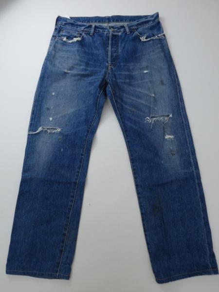 UNUSED(アンユーズド)ダメージジーンズ-メンズSize4