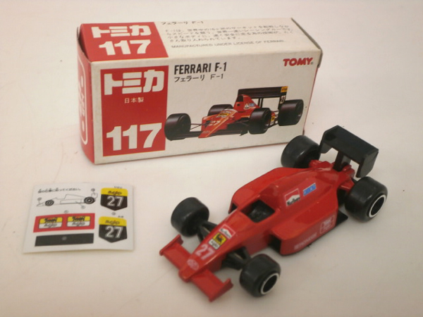 トミカ [ 117 フェラーリ F-1 ] /日本製 ミニカー [梱0.1]