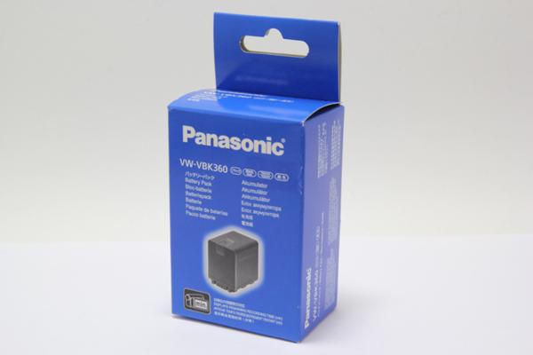 [カメラのキタムラ]パナソニックバッテリーパック　VW-VBK360-K