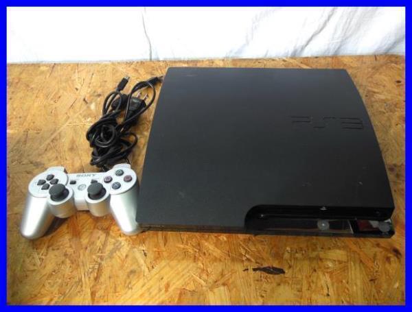 ps3 コントローラ付き 160GB 動作確認済】PS3 本体 CECH-3000A 160GB