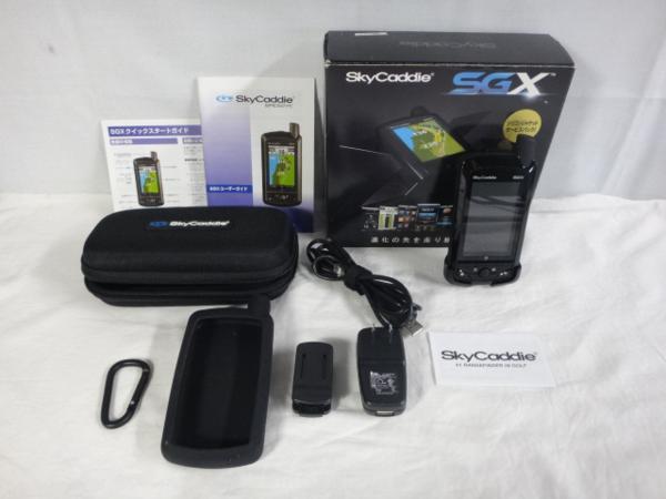 Aかま7291 美品 ゴルフ用品 GPS 距離測定機 スカイキャディ SGX