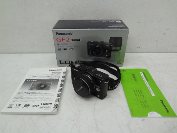 Panasonic カメラ LUMIX GF2 + レンズ G 1:2.5/14 ○ 12CFC-5