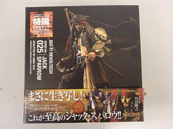 リボルテック パイレーツオブカリビアン ジャックスパロウ/梱0.1