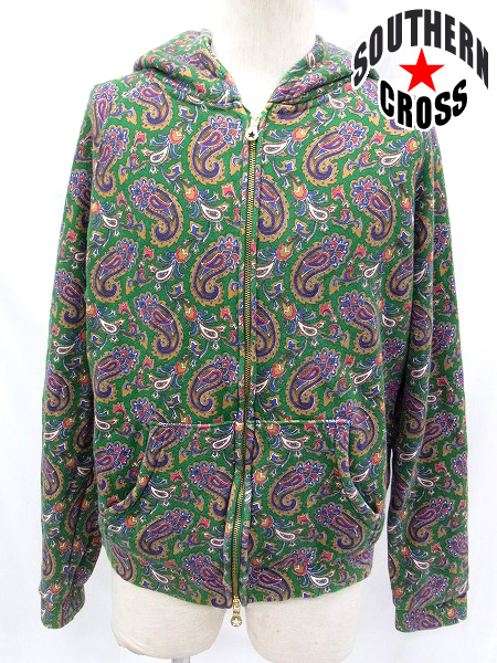 PHENOMENON【Lサイズ】SS2013/ペイズリー柄パーカー