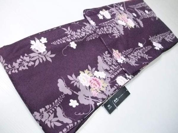 【net】洗える着物 リョウコキクチ 袷小紋 洗濯可能 wk823