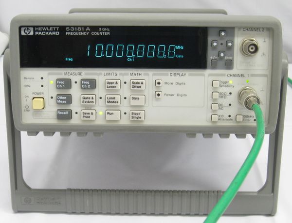 hp(Agilent) 10桁/s RF周波数カウンタ 53181A 訳有り#89496