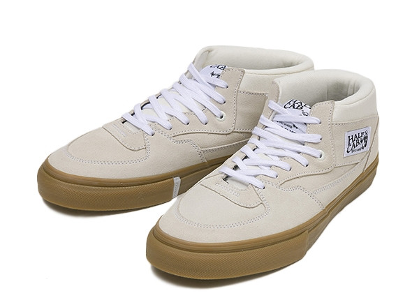 vans バンズ ハーフキャブ プロ　WHITE/GUM　9(27CM)