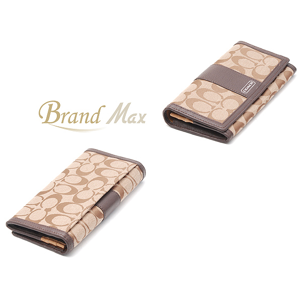 【BrandMax】コーチ/長財布/F49541/シグネチャー/未使用展示品