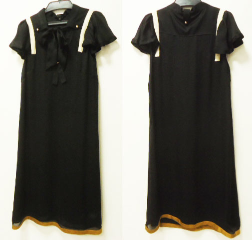 0527●定価36万 GUCCIグッチ●100%シルクワンピース イタリア製