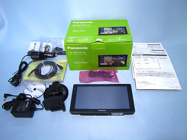 らいむ　Panasonic CN-GP720D カーナビ 5台セット CN-GP720VD Pansonic ゴリラ CN-GP720VD ナビ／ワンセグ／VICS 対応