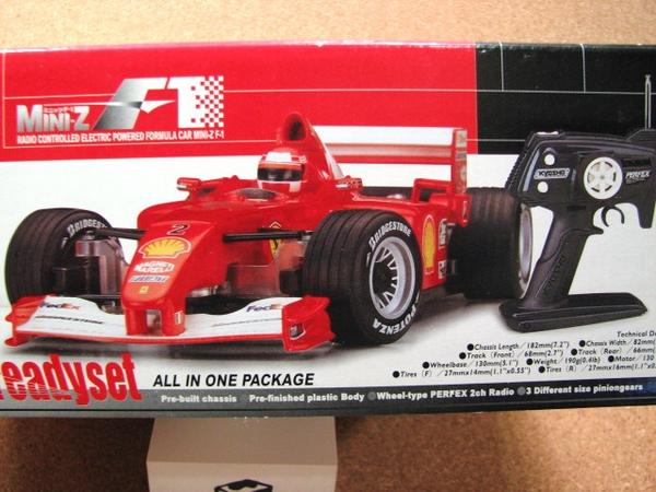 京商 ミニッツ フォーミュラ F1 フェラーリ F2001 No.1 未走行