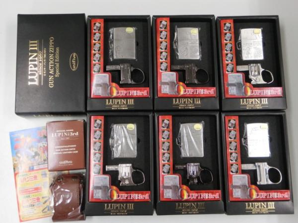 ◇ZIPPO ジッポ ルパン三世 GUNACUTION 未使用 6セット まとめ