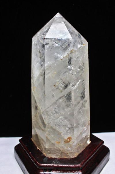 圧巻のポイント◆2Kg虹入りヒマラヤ水晶六角柱[T634-3190]