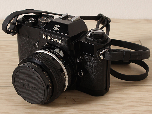 ニコン 一眼レフフィルムカメラ Nikomat EL ニコマート Nikon 黒 T*s様