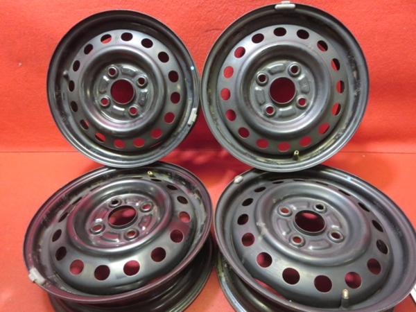 【4006H】ホイール4本*DOTスチール13×4.00B 4穴100 送料無料