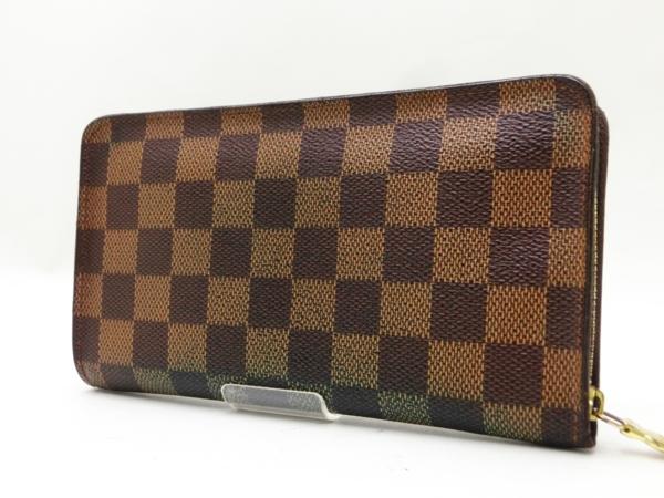 ◆T2818 LV ルイヴィトン ダミエ ジッピー ウォレット 長財布 ！