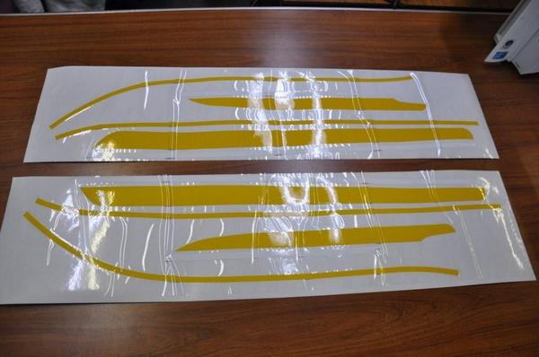 ステッカー　Ｚ１タイガー　ラインステッカー　Ｚ１Ｚ２