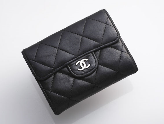 G1526 本物 シャネル ココ マトラッセ コイン カード ケース