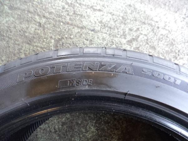 9分山4本売ブリヂストンPOTENZA S001 205/50R17 2014年製造t5