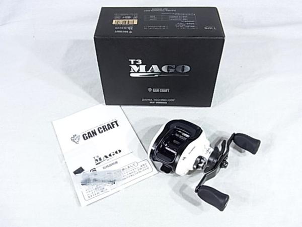 1円～美品 ガンクラフト ホワイトノイズ T3 Mago マーゴ 8.1R 右
