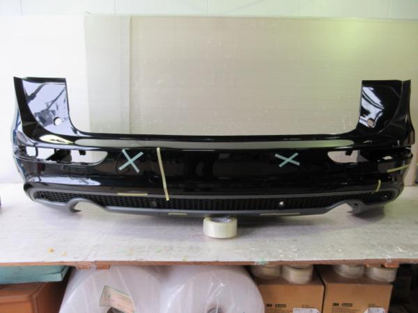 即決 アウディ　Q5　８R系　純正　リア　バンパー