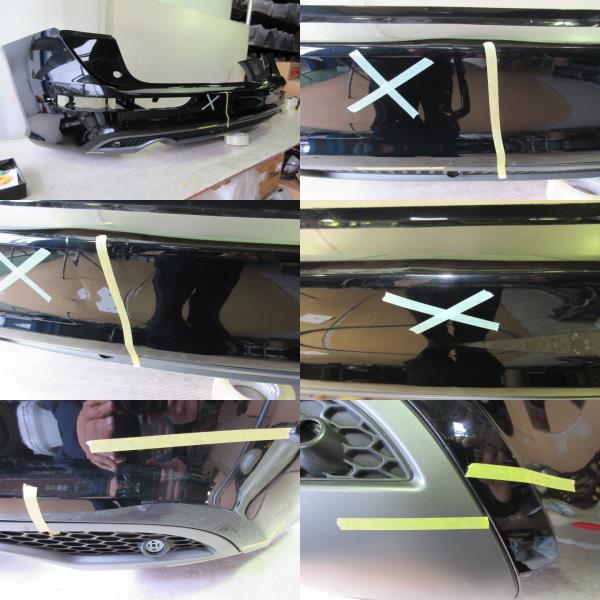 即決 アウディ　Q5　８R系　純正　リア　バンパー