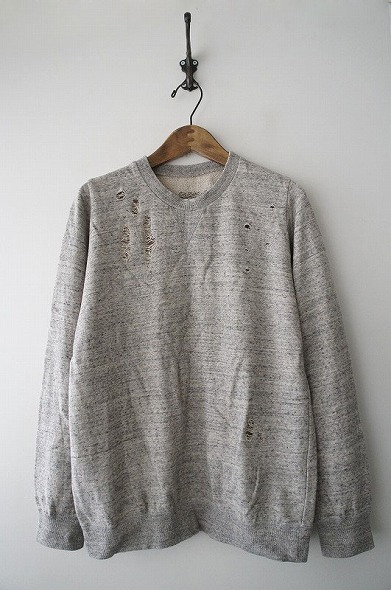 ジャーナルスタンダードLUXE ヴィンテージダメージスウェット