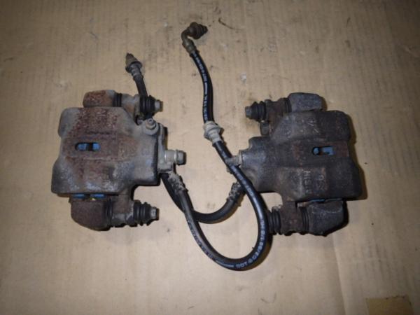 ●ジムニーJA22W 8年 純正ブレーキキャリパー左右/パッド付き●