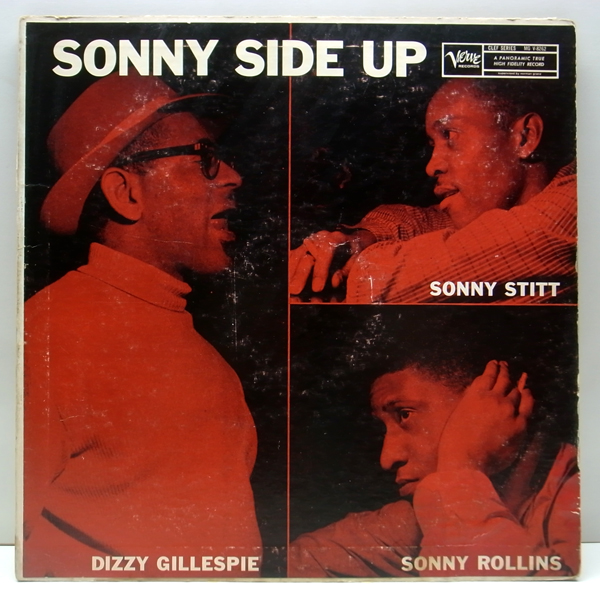 TPラベ MONO オリジナル Sonny Stitt Rollins / SONNY SIDE UP