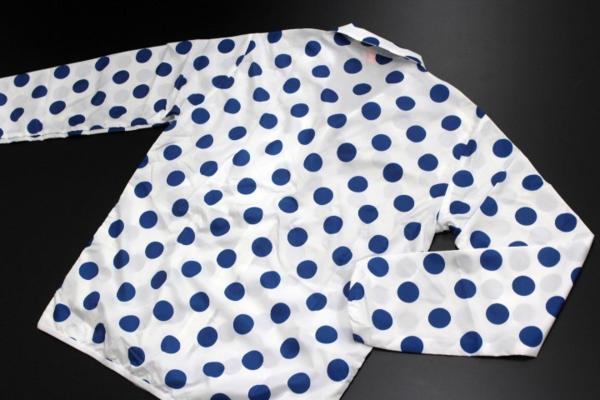 ★PUMA GOLF 収納型 ウインドジャケット 水玉白[903451-03-L]三