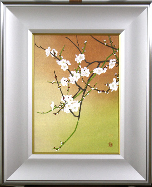 椿」佐藤哲也 油絵 【最終値下げ】