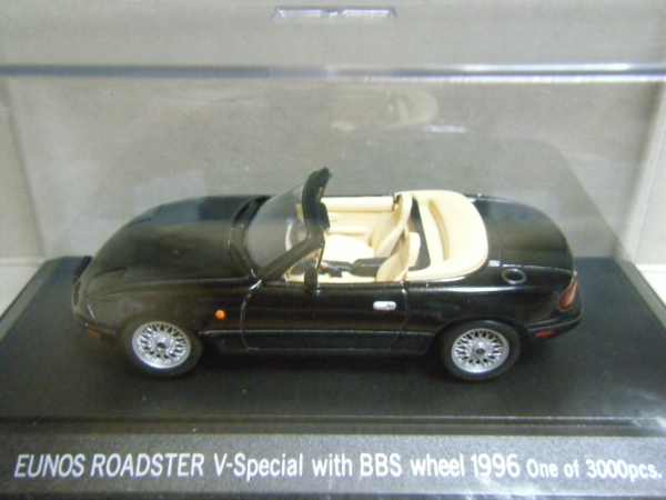 EBBRO 1/43 ユーノスロードスター V-Special BBS 1996 EBBRO 1/43 ユーノスロードスター V-Special BBS 1996