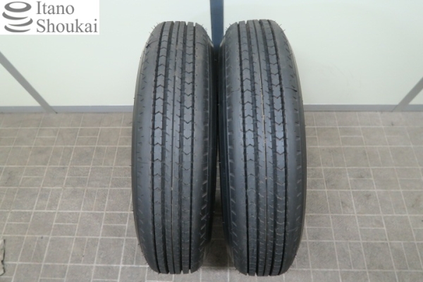 ★中古品★9分山 ダンロップ 225/80R17.5 SP110 2本セット◆361