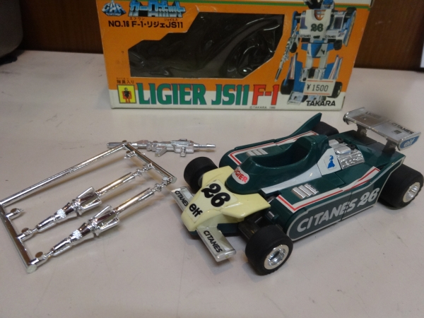 SALE◇ダイアクロン/カーロボットNO.16F-1リジェJS11日本製 ,SALE