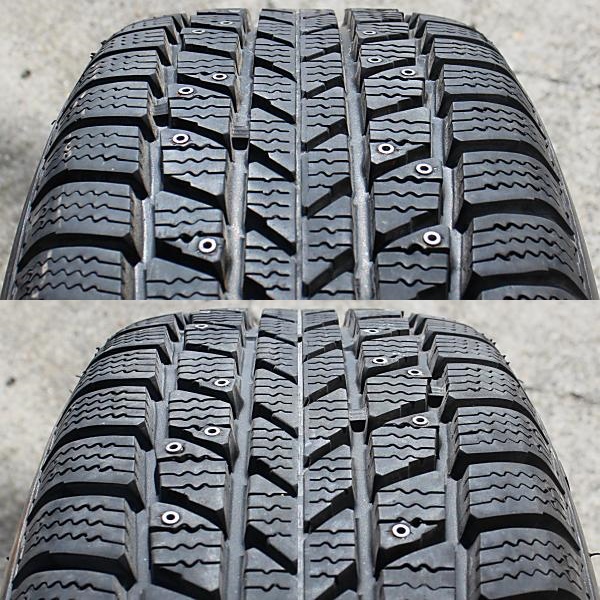 185/65R15 88T バリ溝 スパイク HANKOOK W400 4本 s655