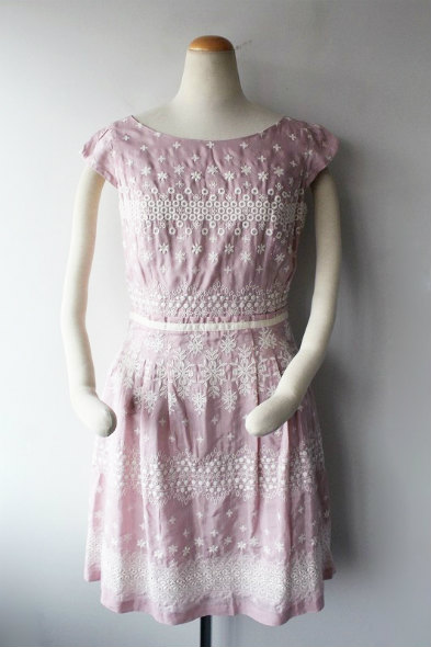 TOCCA トッカ 刺繍ワンピース2*ピンク TOCCA - トッカ OPTOGS0050